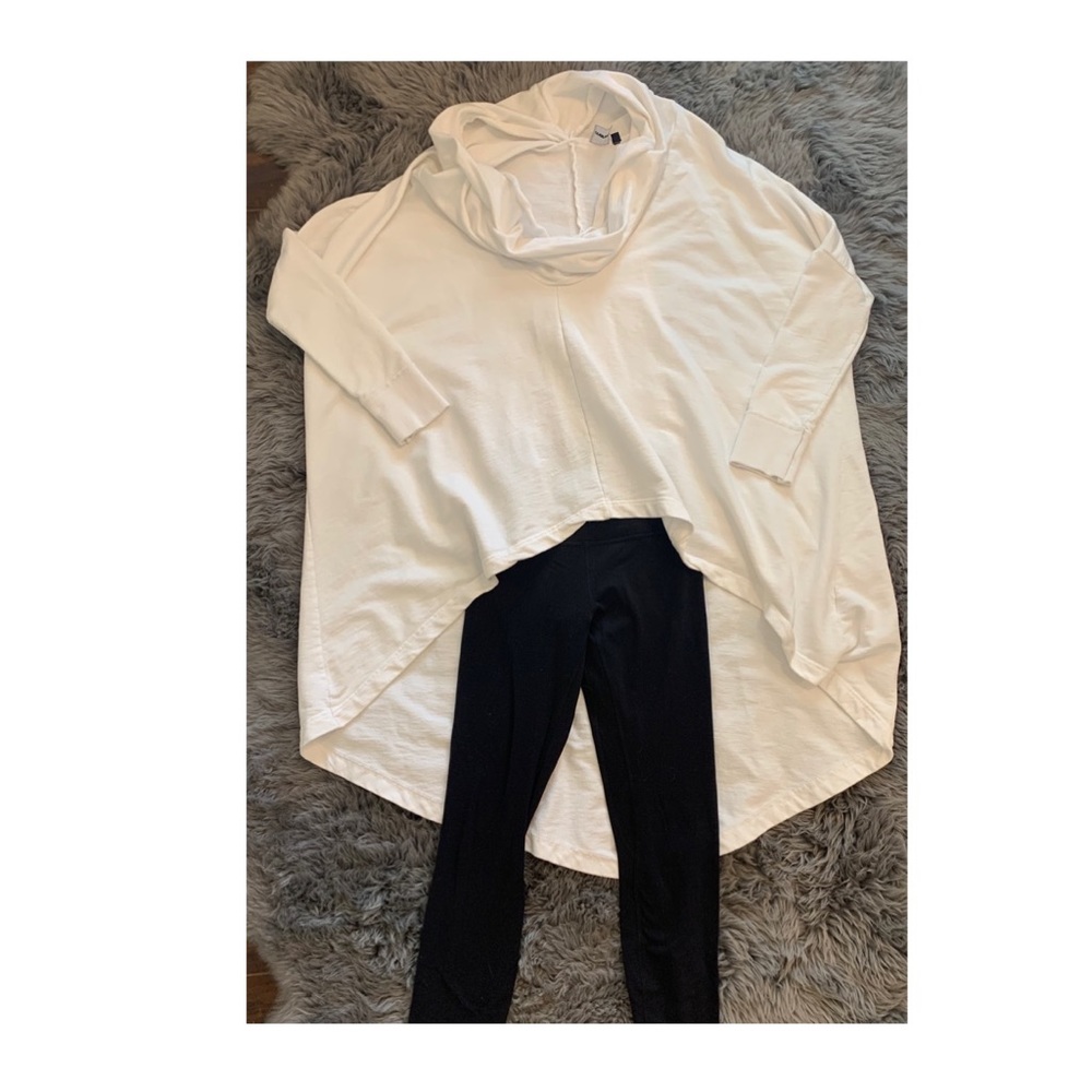 Mono B cowl neck top